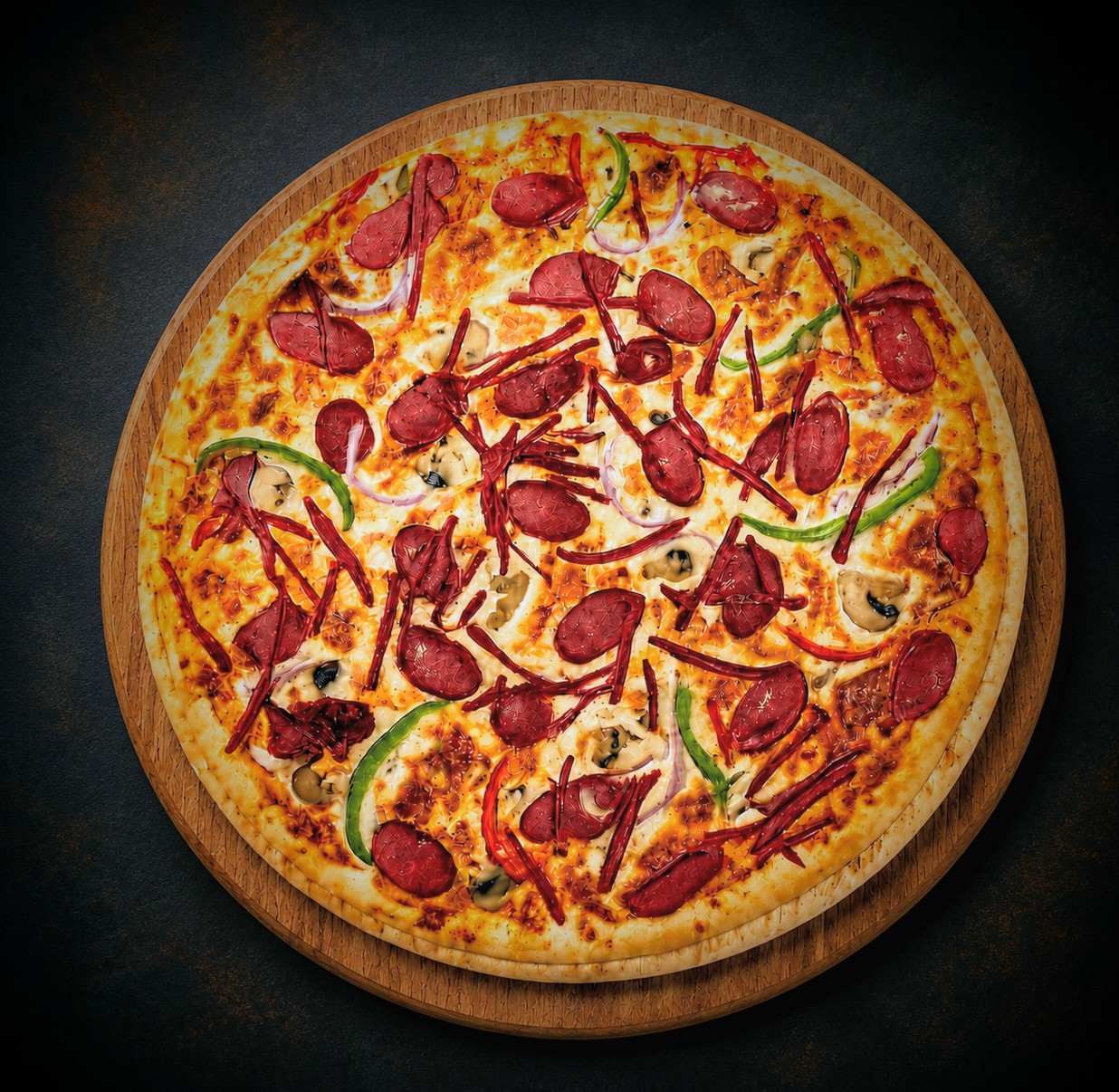 SAUSAGE REDEMPTION PIZZA