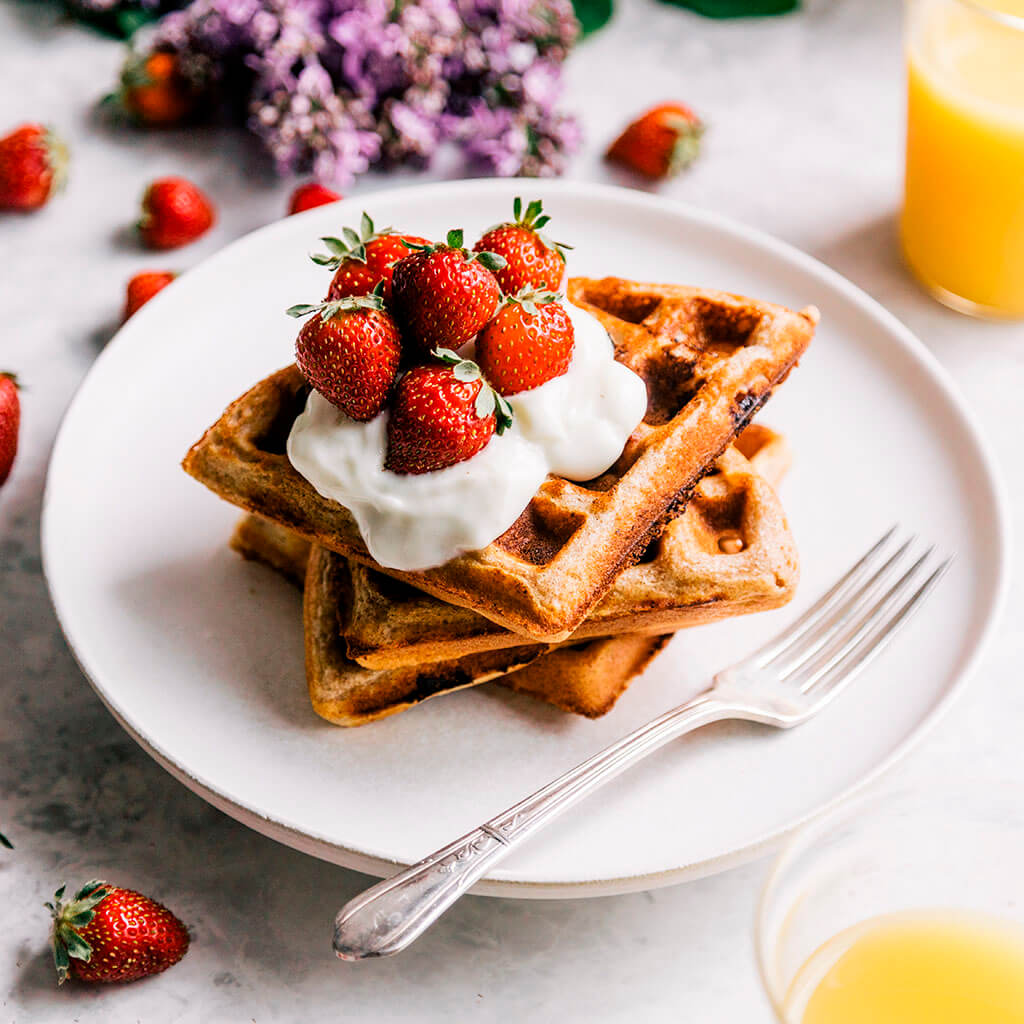 STRAWBERRY WAFFLE